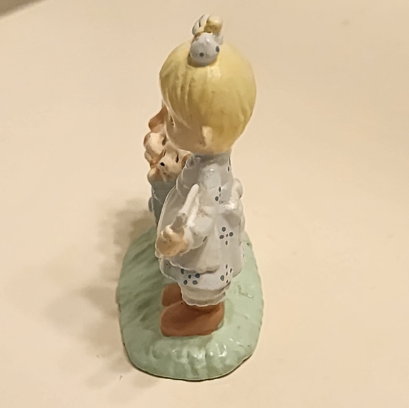 Precious Moments God Loveth A Cheerful Giver Free Puppies Heavy Mini Figurine - Picture 2 of 5